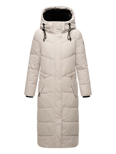 Navahoo dames gewatteerde winterjas Hingucker – Extra Lang & Warm