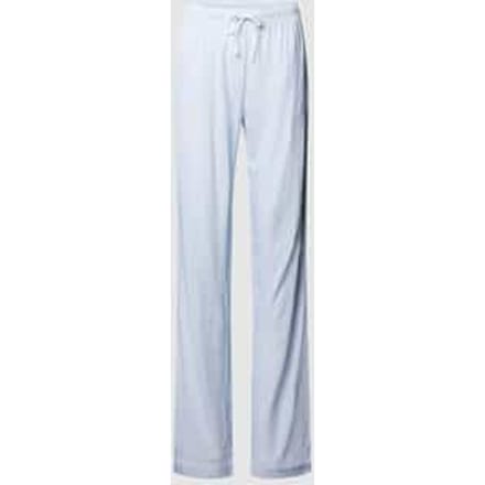 Regular fit pyjamabroek van mix van katoen en viscose