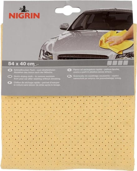 NIGRIN sneldrogende droogdoek 540 x 400 mm, beige