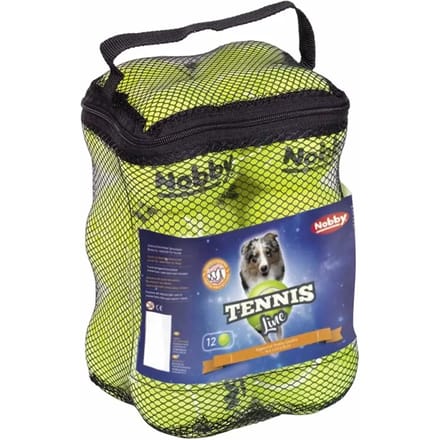 Hondenbal Nobby Pet Tennisball (x12)