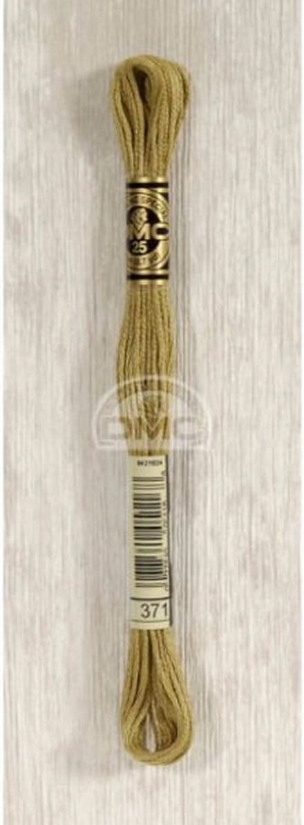 DMC Mouline 371 borduurgaren