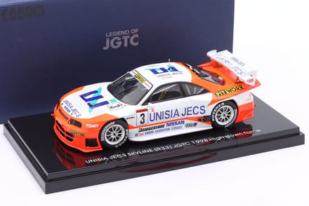 Nissan Unisia Jecs Skyline (R33) #3 JGTC (HDF) 1998 - 1:43 - Ebbro