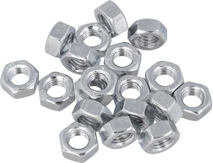 Azmet - Zeskantige Moer - Verzinkt - DIN 934 - M-27