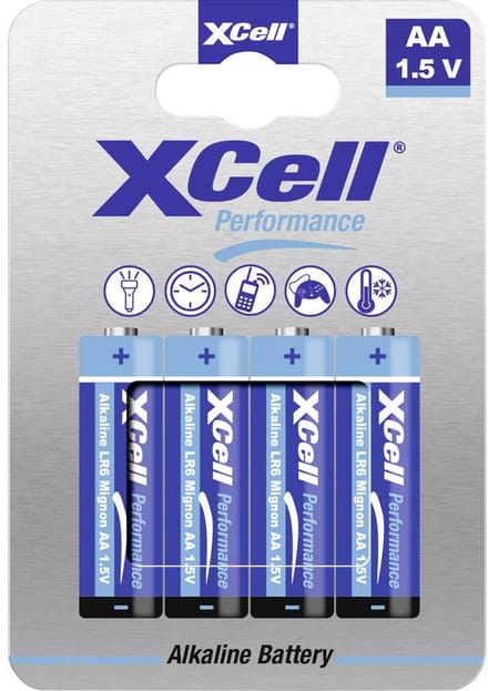 XCell LR6HP AA batterij (penlite) Alkaline 1.5 V 4 stuk(s)