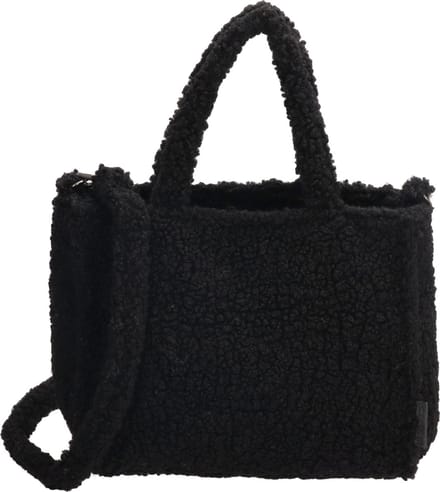 Beagles Navarra Hand & Schoudertas Teddy Soft Trendy Bag - Zwart