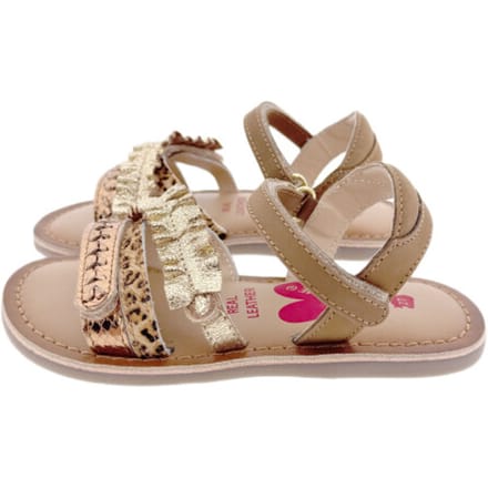 Shoesme KL260010 sandaal bruin / combi, 31