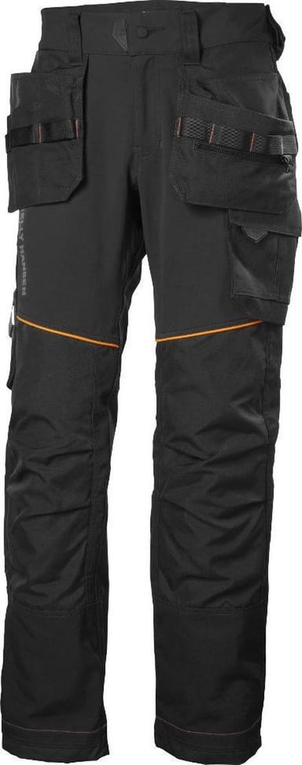 Helly Hansen Chelsea Evolution werkbroek + smartpocket - Zwart | Oranje - 54