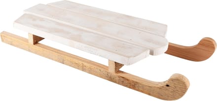 Dekoratief | Slee naturel, hout, 45x19x7cm | A245616