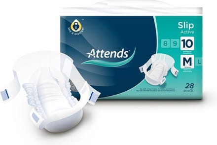 Attends Slip Air Comfort 10 Medium - 1 paquet de 26 protections