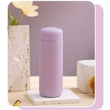 Thermosbeker Hoge Uitstraling Dames Compacte Kleine Capaciteit Handige Beker Draagbare Thermosbeker 200ML gray