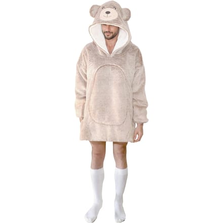 Noxxiez hoodie deken - beer