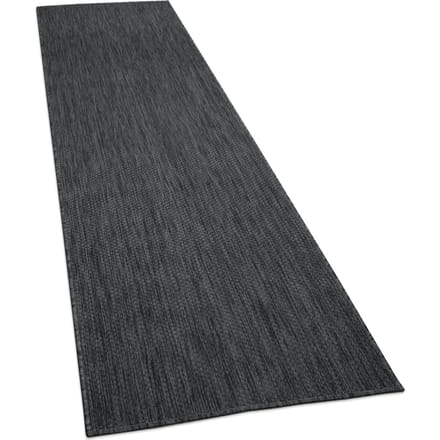 Binnen- en buitenkleed Venezia antraciet 80x250 cm