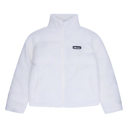 Ellesse Heren Gequilt Teddy Fleece Jas (Off White)