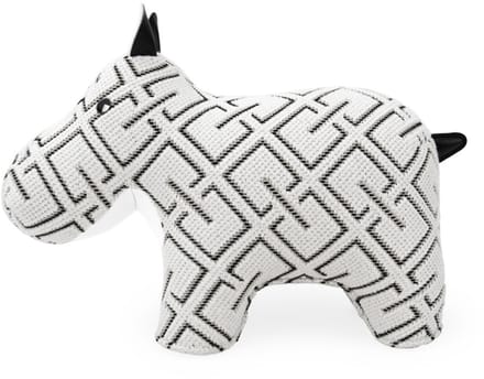 Zuny Kvadrat-Hippo-Grid Wit-Boekensteun