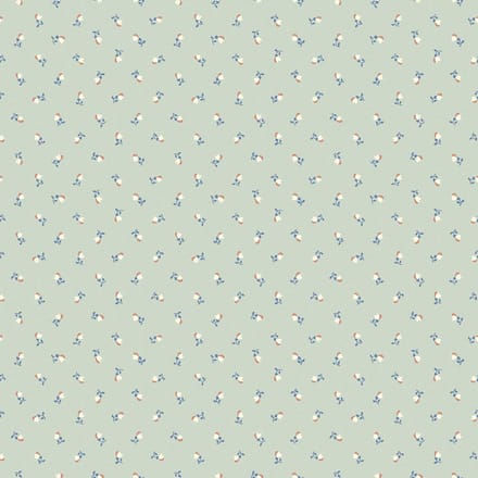 Boråstapeter Vliesbehang 7782 - Adorn - Bloemen Groen - 53cm x 10.05m
