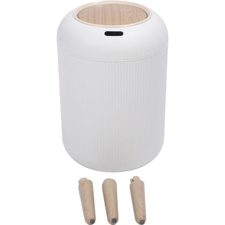 Slimme Sensor Afvalbak Waterdichte Plastic Touchless Prullenbak Automatische Vuilnisbak voor wit