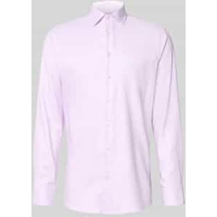 Regular fit zakelijk overhemd van zuivere katoen model 'New Kent Patch'
