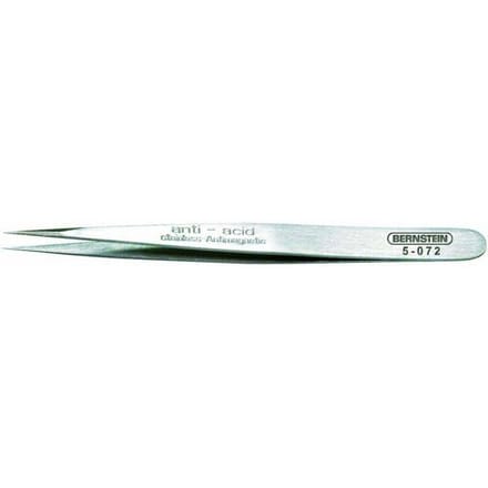 BERNSTEIN Tools for Electronics 5-072 SMD-pincet 3c SA Spits, smal 110 mm