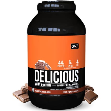 QNT Delicious Whey|Protein Eiwitpoeder|Eiwitshake|2.2kg|Chocolate
