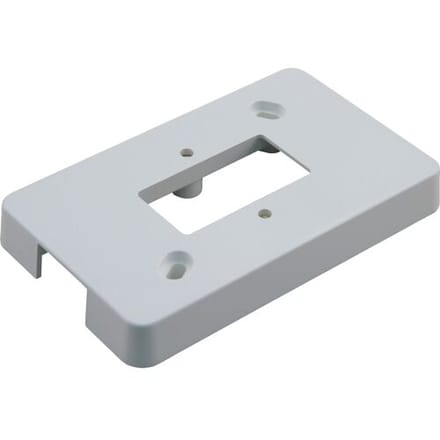 Attema P25 montageplaat P25, dubbel polarwit