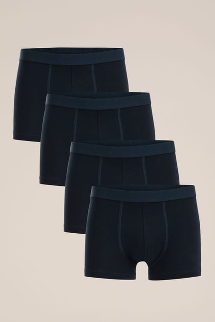 WE Fashion Heren trunk, 4 pack