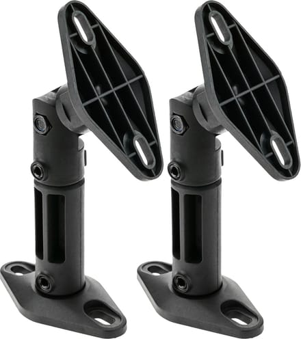BeMatik - 2-pack universele wand- of plafondluidsprekerstandaard