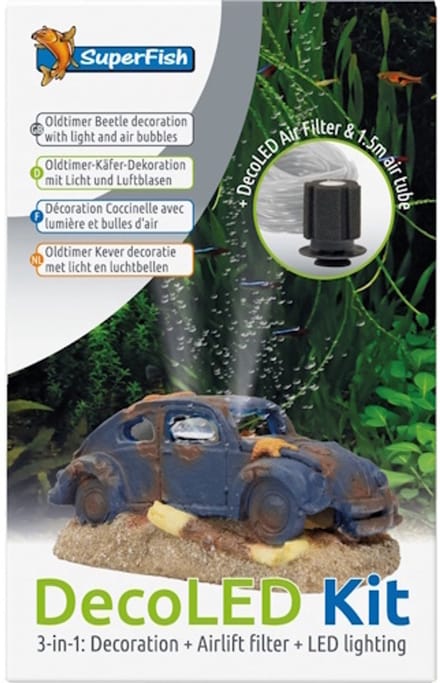 SuperFish DecoLED Kit - Deco Ornament Met Verlichting