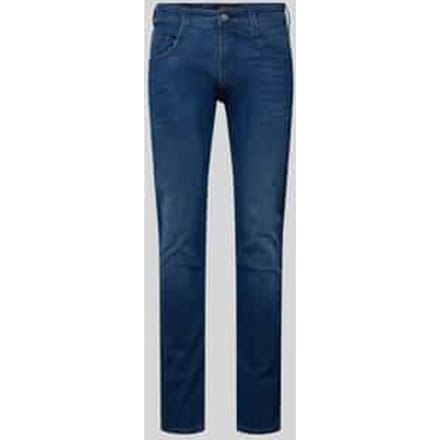 Slim fit jeans in 5-pocketmodel, model 'ANBASS'