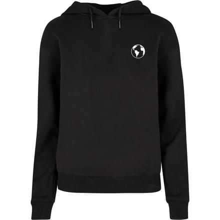 Dames Hoodie Merchcode Wording Explore The World Everyday