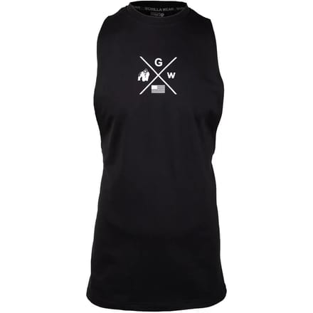 Tanktop met verspringende armsgaten Gorilla Wear Cisco