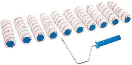 Verfroller Frame met 10 Verfdozen 254mm voor Gladde en Gestructureerde Oppervlakken