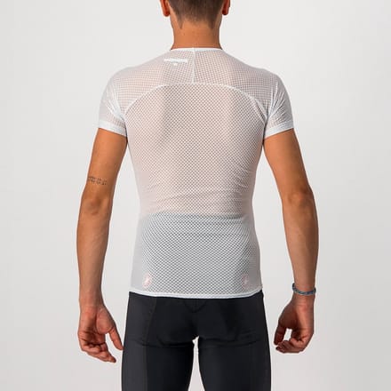 CASTELLI Pro Issue SS / Zweethemd Korte Mouw Wit-S