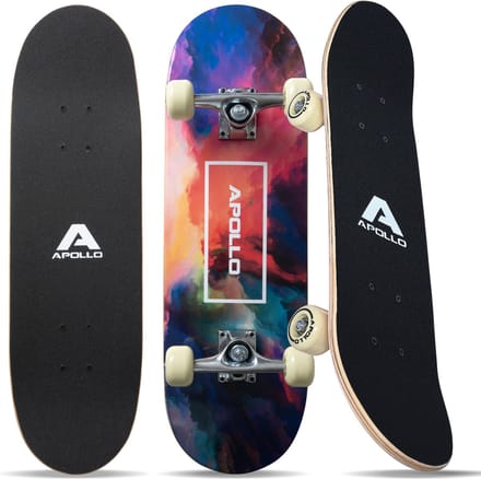 Apollo Skateboard - Color Nebula - 28" (71cm) Kinderskateboard met ABEC-3 kogellagers