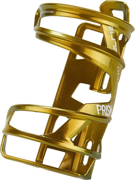 Elite Carbon Prims Linker Bidonhouder Goud
