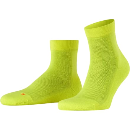 FALKE Cool Kick eenkleurig functioneel materiaal sokken unisex geel - maat 42-43