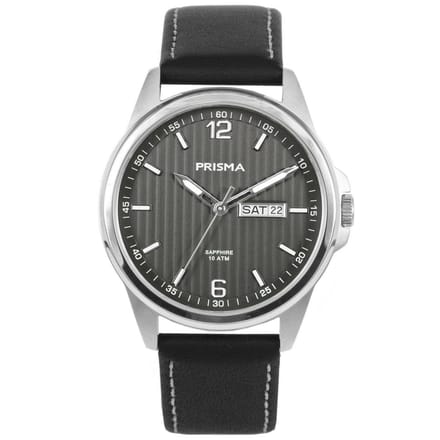 Prisma Pattern Leather Heren horloge P1662