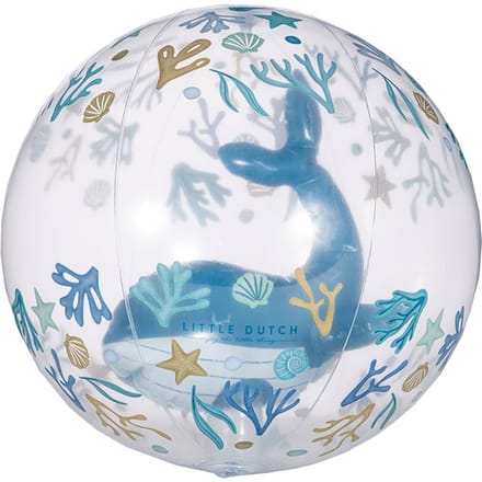 Little Dutch Strandbal 3D Figuur Ocean Dreams Blauw