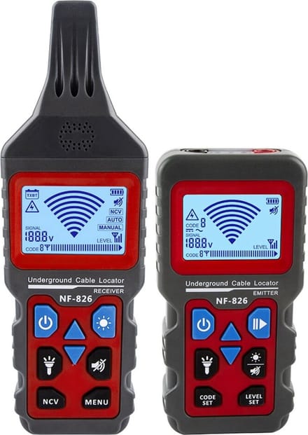 Happyment Kabelzoeker - Kabeltester - Kabeldetector - Wire Tracker - Kabel Tracer - Multidetector- Toongenerator