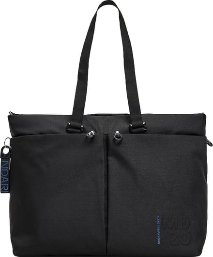 MANDARINA DUCK met laptopvak MD20 Shopper Black Zwart