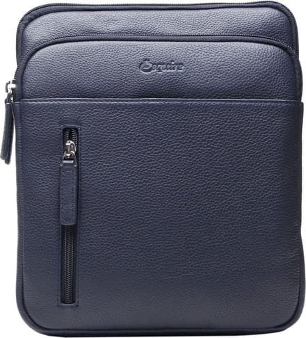 Esquire Schoudertas Oxford Crossbody Bag Darkblue Donkerblauw