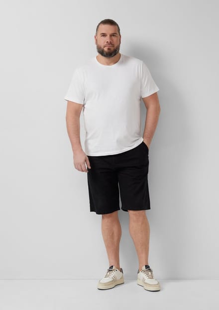 Bermuda relaxed fit met ceintuurlussen s.Oliver Detroit