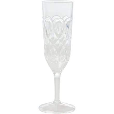 Rice acryl champagneglas medium doorzichtig