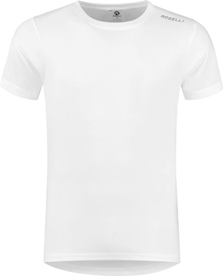 Rogelli Promo Heren Hardloopshirt - Korte mouw - Wit