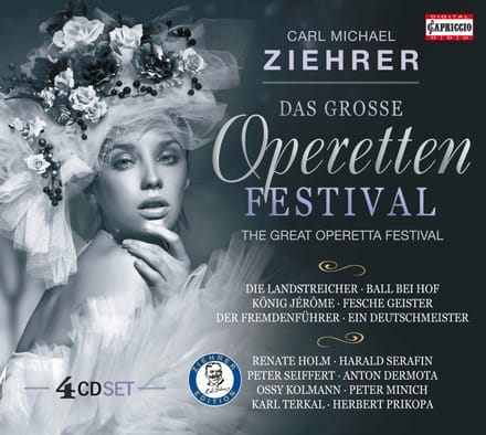 Renate Holm, Harald Serafin, Peter Seiffert, Peter Minich - Ziehrer: Das Grosse Operetten Festival (4 CD)