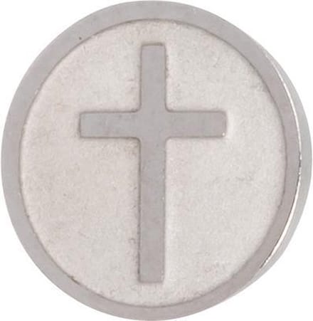 iXXXi-Jewelry-Top Part Cross-Zilver-dames--One size