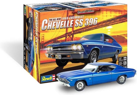 Revell Modelbouwpakket Auto - 14492 1969 Chevelle SS Car Plastic - 1:25 - Modelbouw