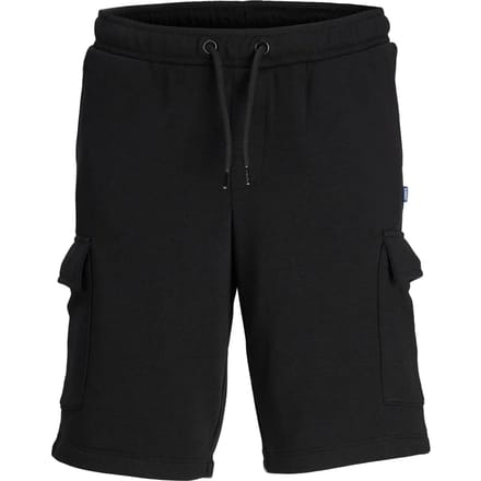 JACK&JONES JUNIOR JPSTBRADLEY SWEAT CARGO SHORTS SN JNR Jongens Broek - Black