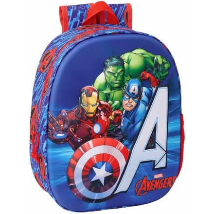 3D rugzak voor kinderen Safta Marvel Avengers