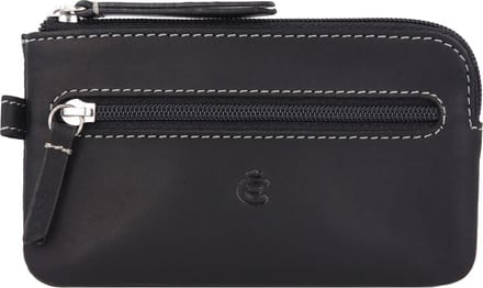 Esquire Dallas Sleuteletui Leer 12,5 cm - schwarz