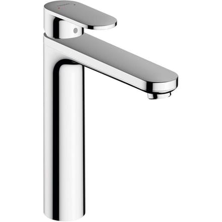 Hansgrohe Vernis Blend wastafelkraan - model 230 - opbouw - hoog - eengreeps - chroom